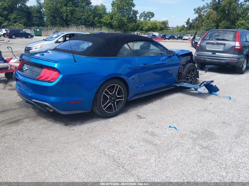 Vin: 1fatp8uh2m5105273, lot: 46292125, ford mustang ecoboost premium 20214