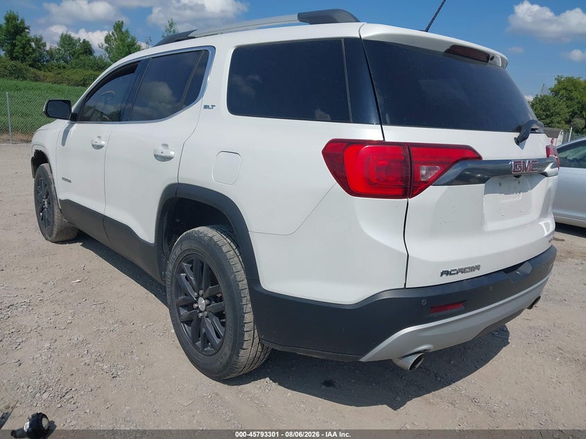 Vin: 1gkknuls3hz300223, lot: 46292132, gmc acadia slt-1 20173