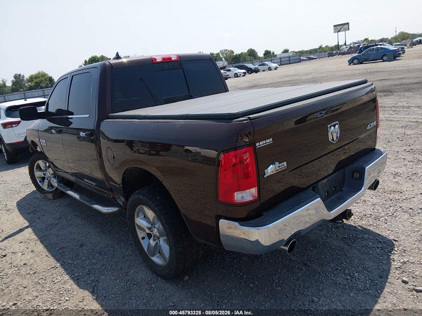 Vin: 1c6rr7lt0es470916, lot: 46292159, ram 1500 big horn 20143