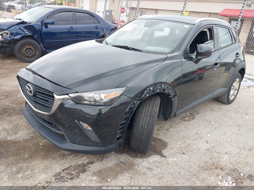 Vin: jm1dkfb72k0402209, lot: 46292176, mazda cx-3 sport 20192