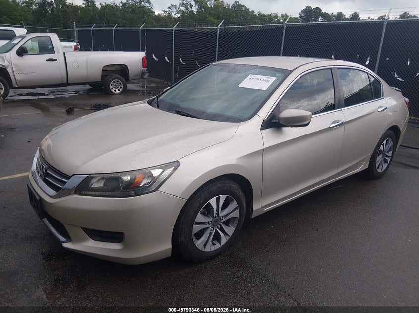 Vin: 1hgcr2f31da220538, lot: 46292177, honda accord lx 20132