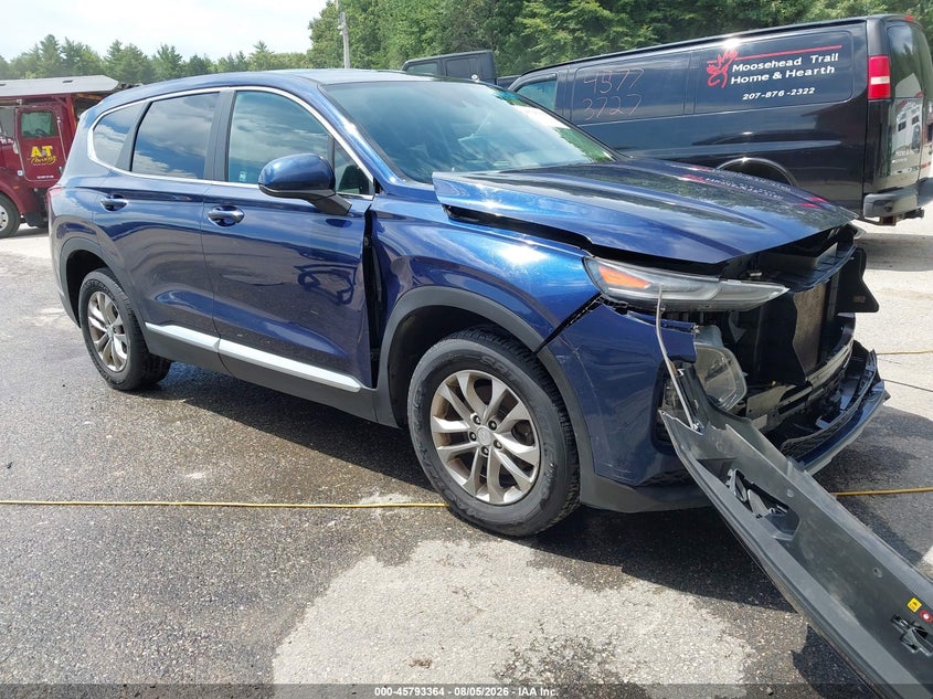 Vin: 5nms2cad6kh015241, lot: 46292195, hyundai santa fe se 2019 img_1