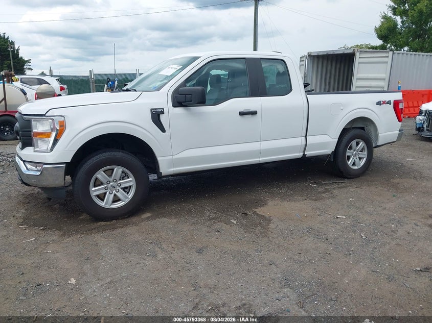 Vin: 1ftex1eb0nkf27601, lot: 46292199, ford f-150 xl 20222