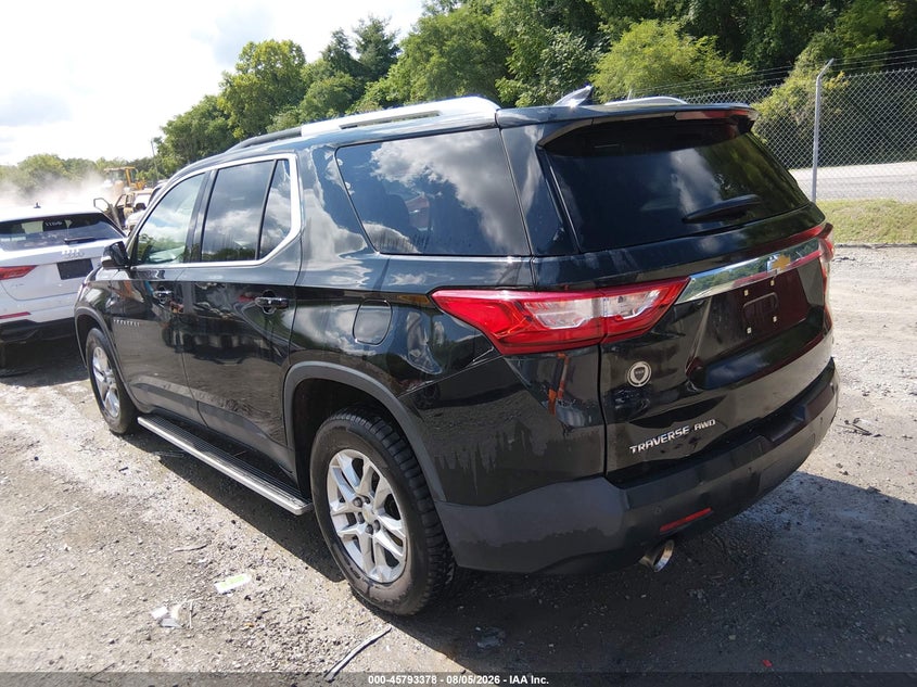 Vin: 1gnevgkw5jj248703, lot: 46292209, chevrolet traverse lt cloth 20183