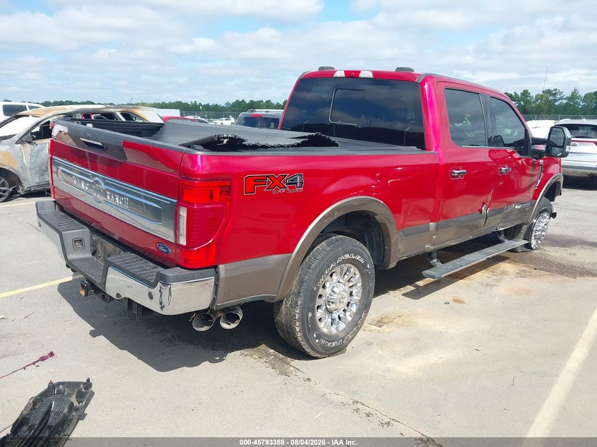 Vin: 1ft7w2bt6led82185, lot: 46292219, ford f-250 king ranch 20204