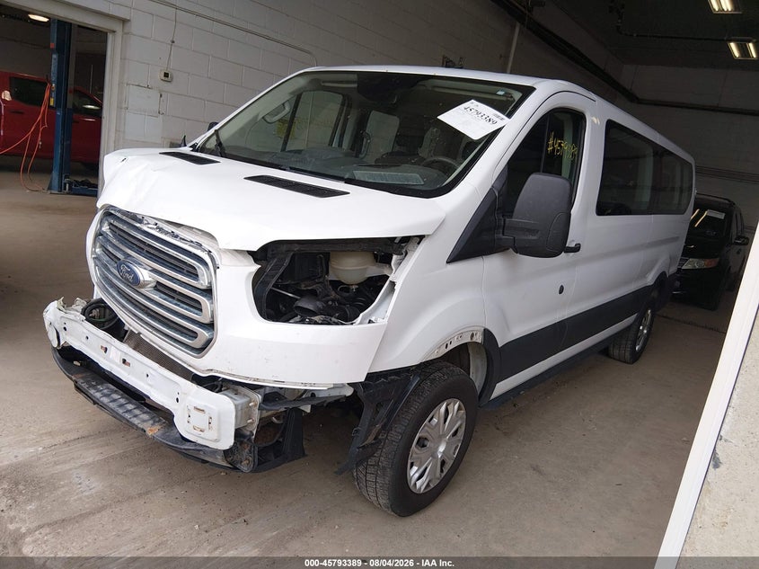 Vin: 1fbzx2zm6hka20875, lot: 46292220, ford transit-350 xlt 20172