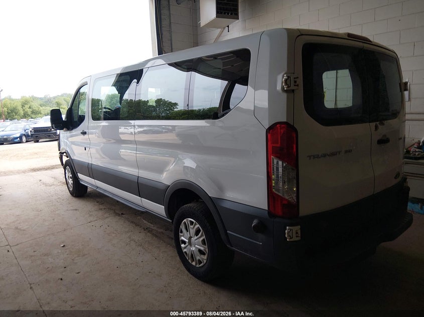 Vin: 1fbzx2zm6hka20875, lot: 46292220, ford transit-350 xlt 20173