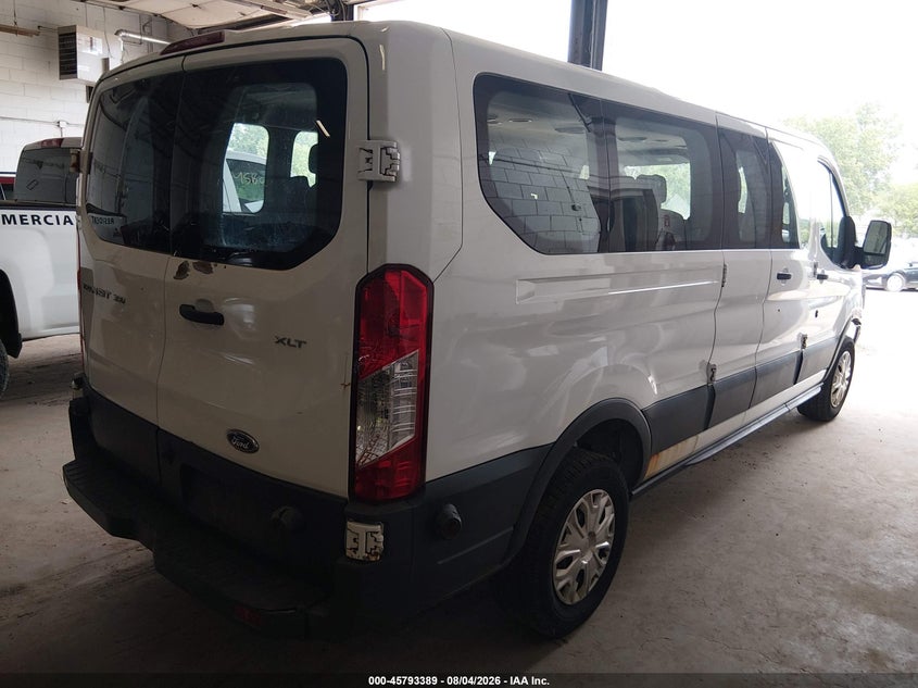 Vin: 1fbzx2zm6hka20875, lot: 46292220, ford transit-350 xlt 20174