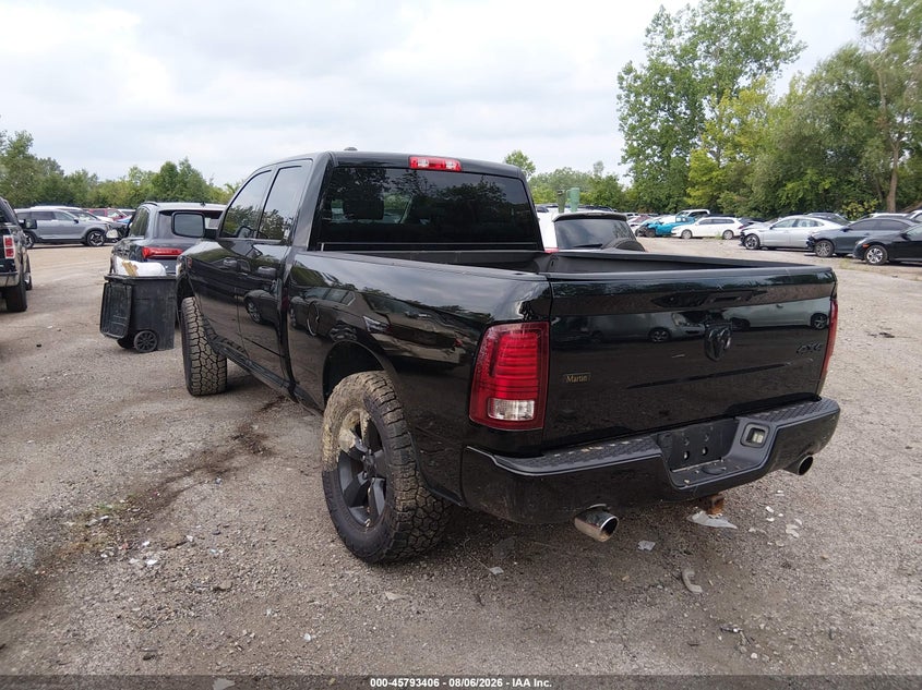 Vin: 1c6rr7ft0fs599476, lot: 46292237, ram 1500 express 20153