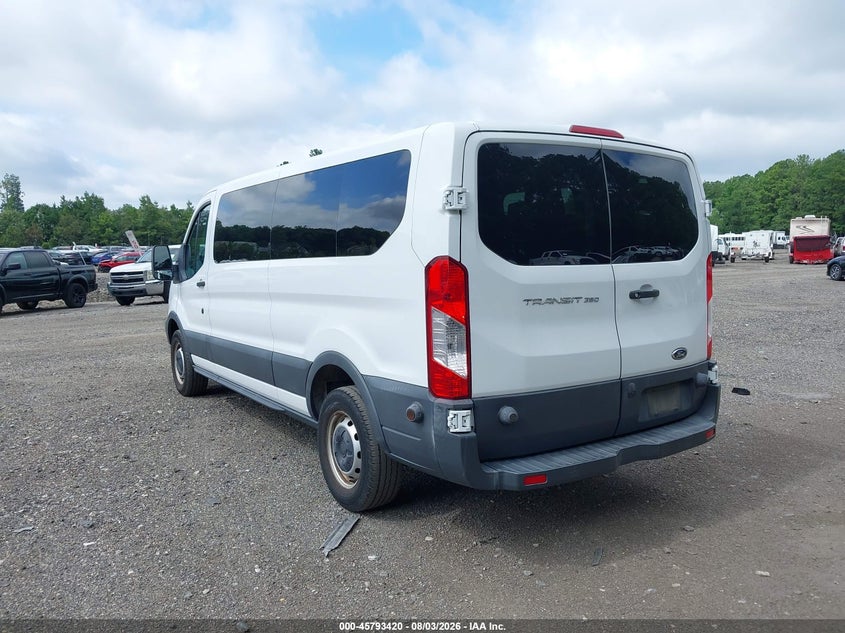 Vin: 1fbzx2zm4jkb36064, lot: 46292251, ford transit-350 xl 20183