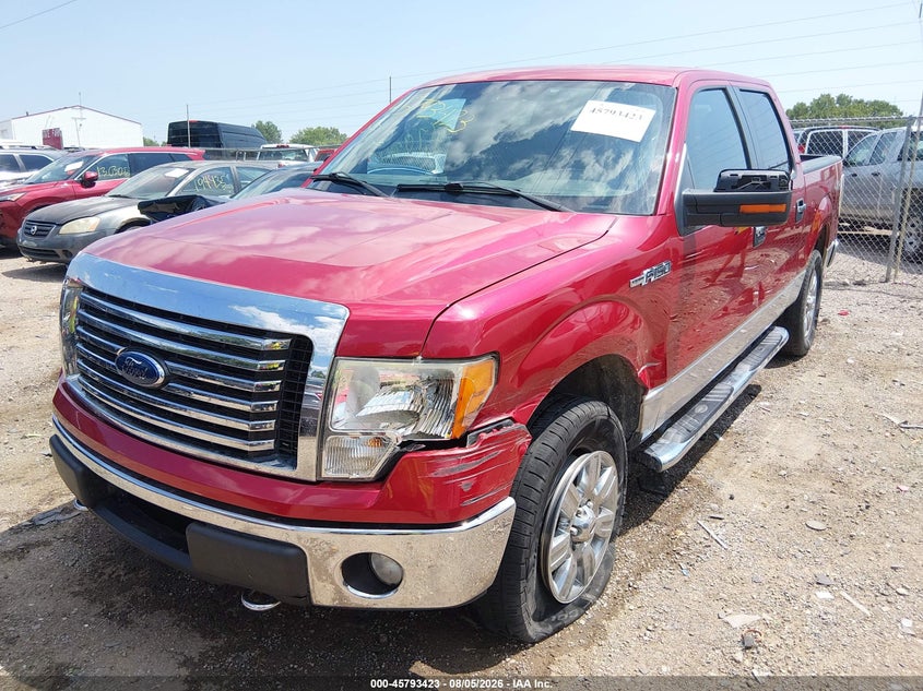 Vin: 1ftfw1ef9bfc47481, lot: 46292254, ford f-150 xlt 20112