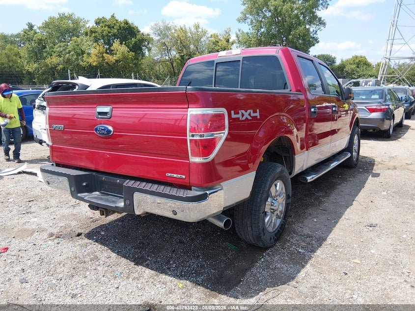 Vin: 1ftfw1ef9bfc47481, lot: 46292254, ford f-150 xlt 20114