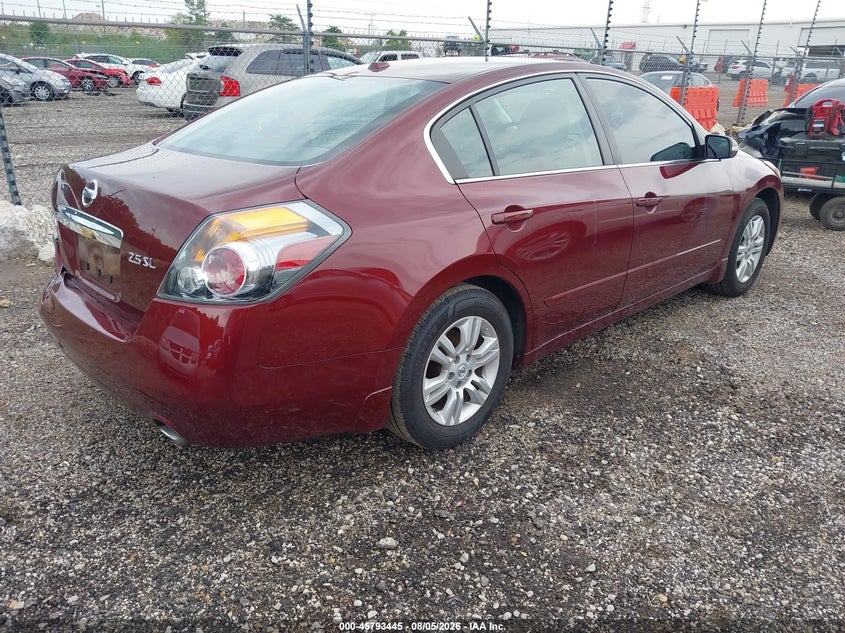 Vin: 1n4al2ap0an531924, lot: 46292276, nissan altima 2.5 s 20104