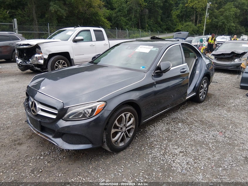 Vin: 55swf4kb1gu145427, lot: 46292280, mercedes-benz c 300 4matic 20162