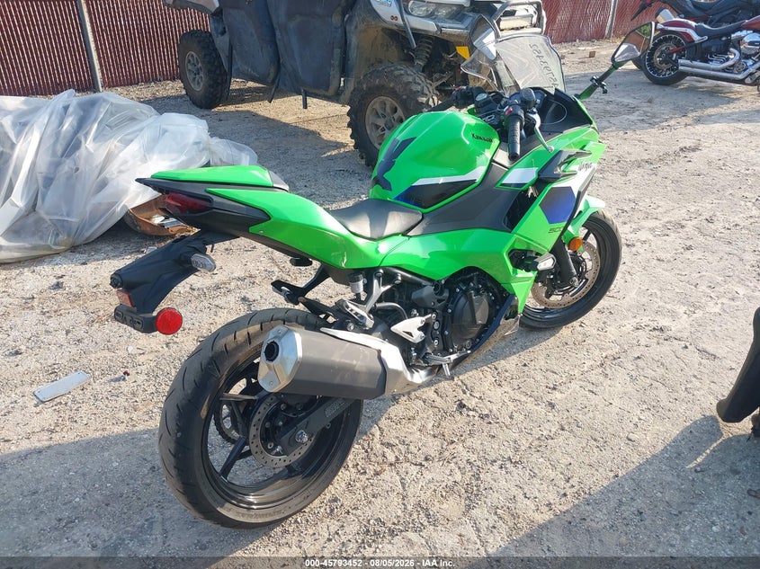 2026 KAWASAKI EX500 auction photo 4