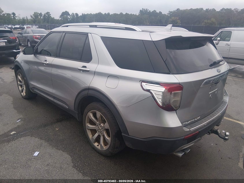 Vin: 1fm5k8hc7lgd15186, lot: 46292294, ford explorer platinum 20203