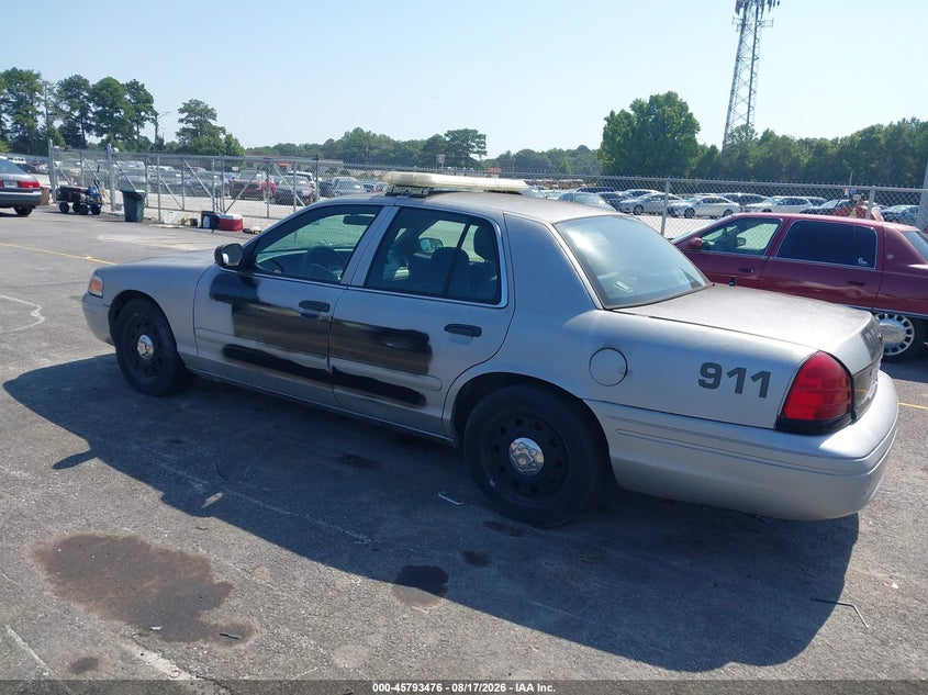 FORD CROWN VICTORIA 2007 VIN 2FAHP71W87X125906