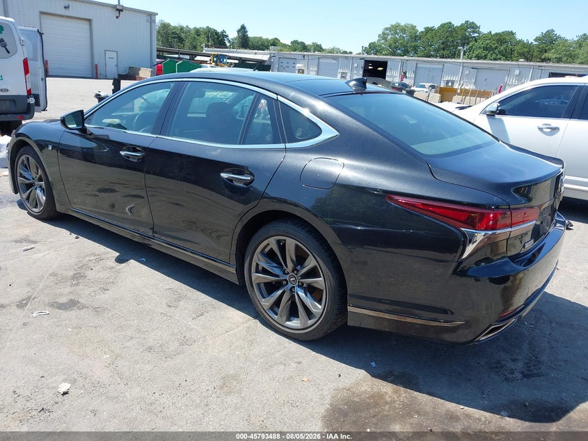 Vin: jthc51ff9j5001795, lot: 46292319, lexus ls 500 f sport 20183