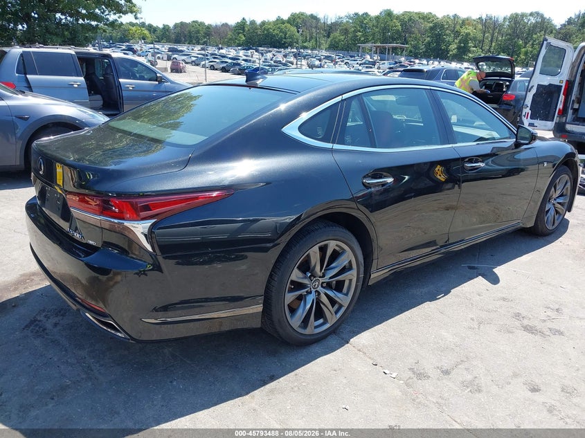 Vin: jthc51ff9j5001795, lot: 46292319, lexus ls 500 f sport 20184