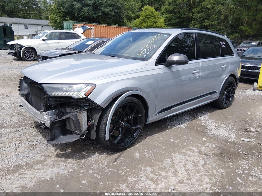 Vin: wa1vwbf72md017945, lot: 46292325, audi sq7 prestige tfsi quattro tiptronic 20212
