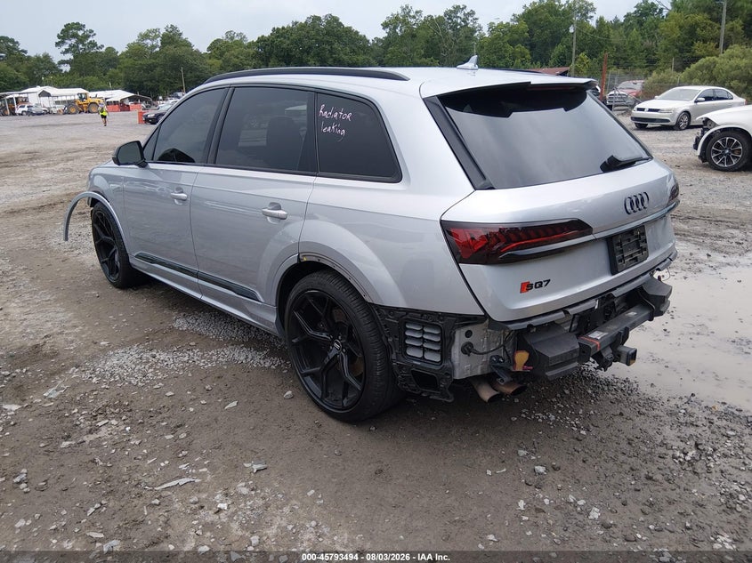 Vin: wa1vwbf72md017945, lot: 46292325, audi sq7 prestige tfsi quattro tiptronic 20213
