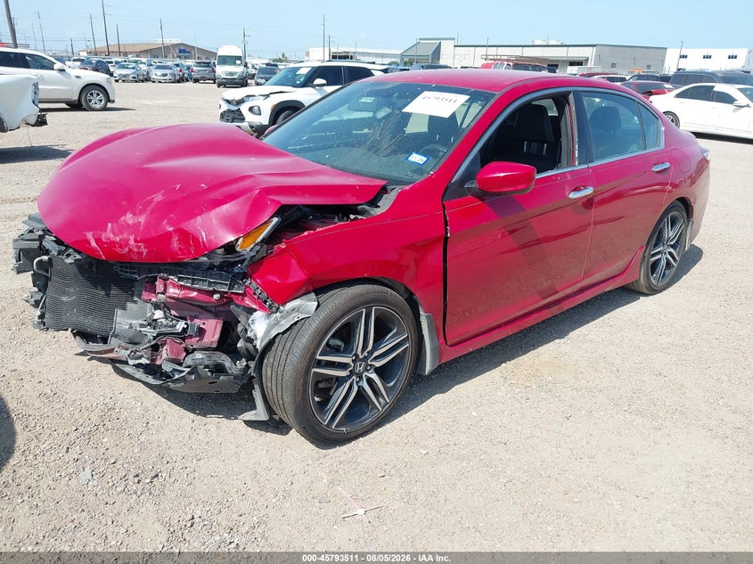 Vin: 1hgcr2f59ha041784, lot: 46292341, honda accord sport 20172