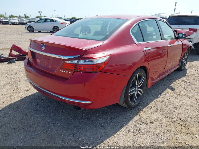 Vin: 1hgcr2f59ha041784, lot: 46292341, honda accord sport 20174