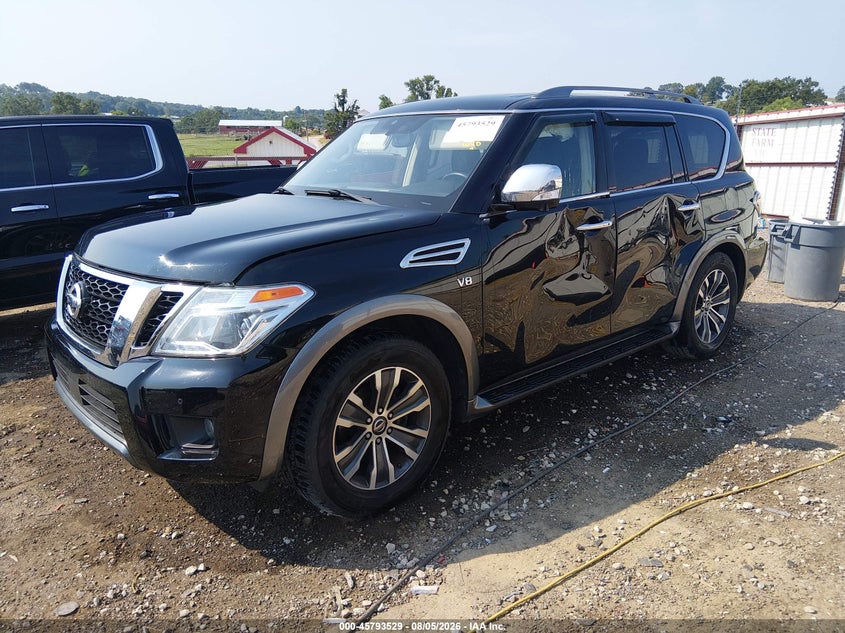 Vin: jn8ay2nc0kx512402, lot: 46292360, nissan armada sl 20192