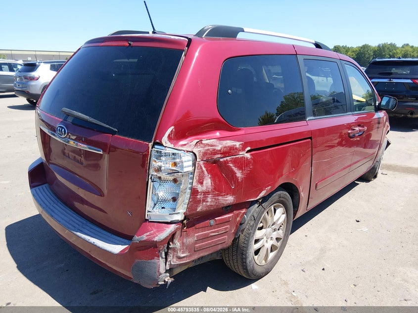 2009 KIA SEDONA auction photo 4