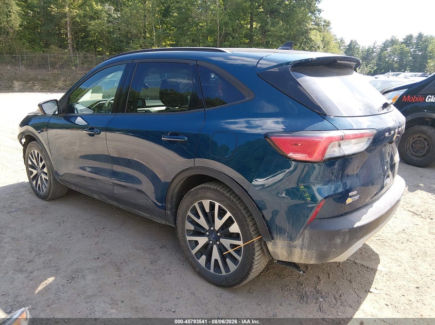 Vin: 1fmcu9bz1luc54634, lot: 46292372, ford escape se sport hybrid 20203