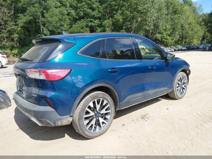 Vin: 1fmcu9bz1luc54634, lot: 46292372, ford escape se sport hybrid 20204