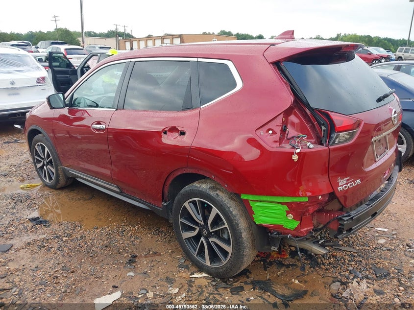 Vin: 5n1at2mt9kc812762, lot: 46292383, nissan rogue sl 20193