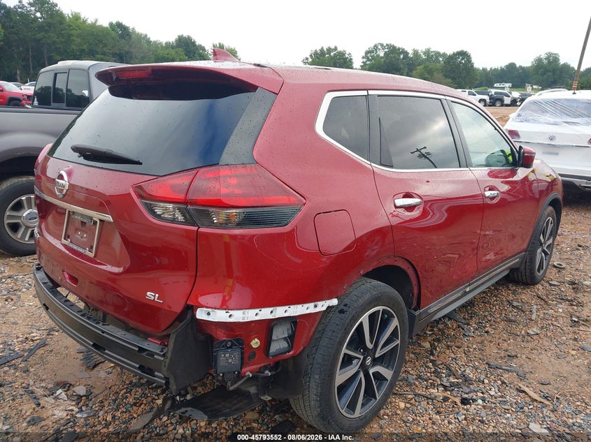 Vin: 5n1at2mt9kc812762, lot: 46292383, nissan rogue sl 20194