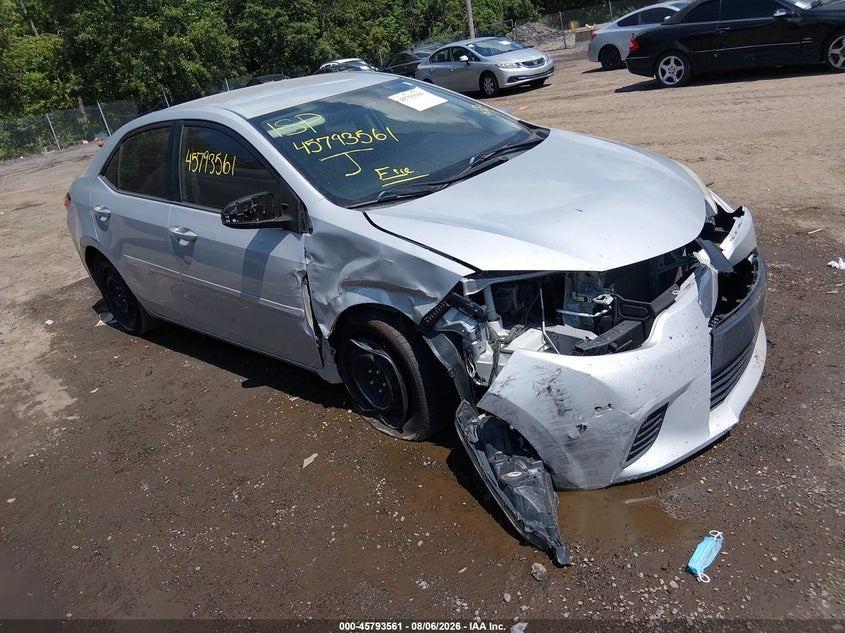2014 TOYOTA COROLLA auction photo 1