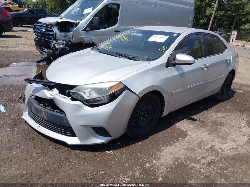 2014 TOYOTA COROLLA auction photo 2
