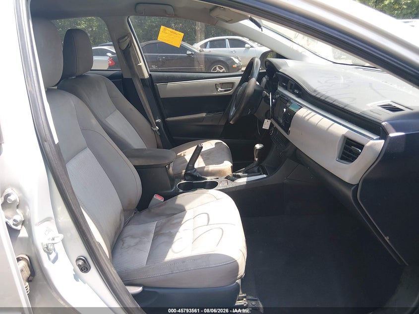 2014 TOYOTA COROLLA auction photo 5