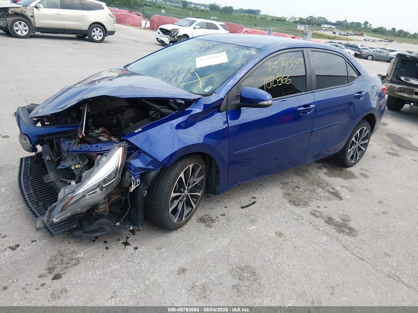 2019 TOYOTA COROLLA auction photo 2