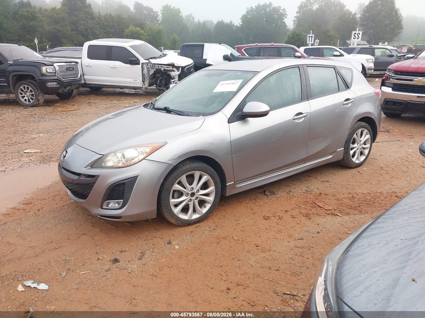 Vin: jm1bl1h53a1289599, lot: 46292398, mazda mazda3 s sport 20102