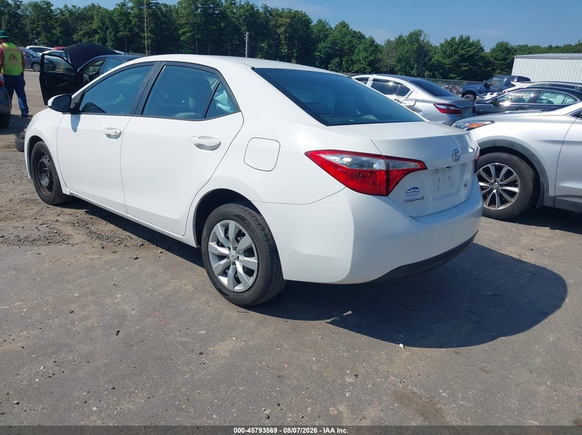 Vin: 2t1burhe1ec185920, lot: 46292400, toyota corolla le 20143