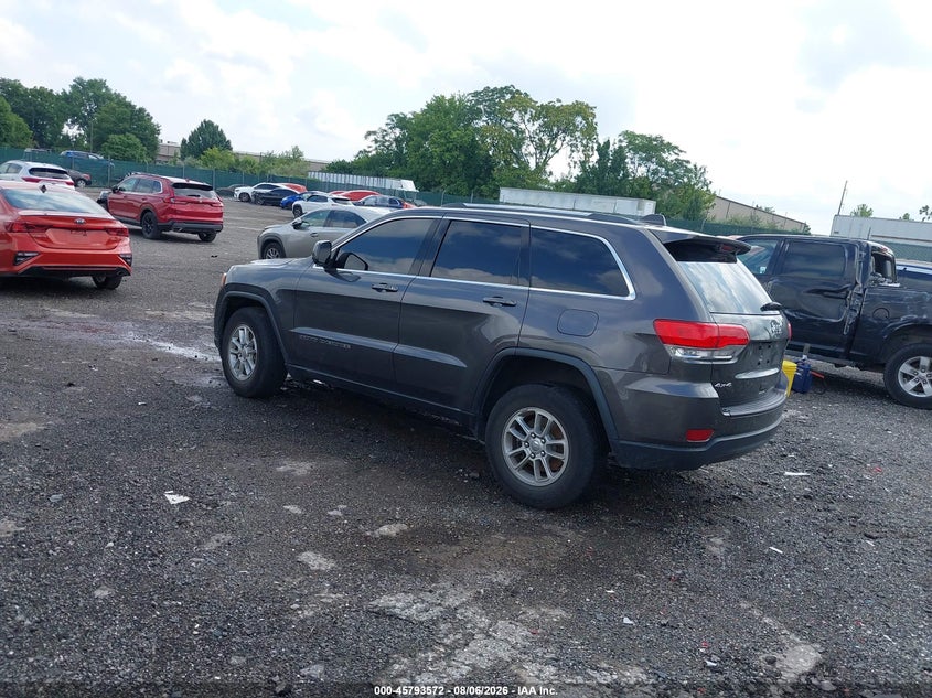 Vin: 1c4rjfag9jc506946, lot: 46292403, jeep grand cherokee laredo e 4x4 20183