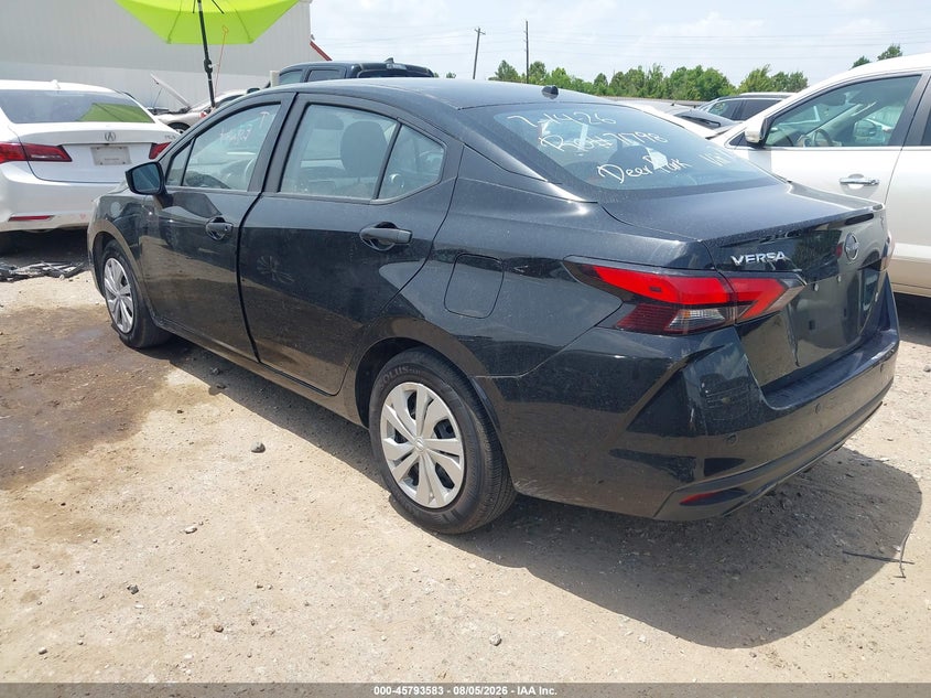 Vin: 3n1cn8dv9sl837082, lot: 46292414, nissan versa 1.6 s 20253