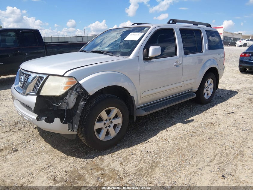 Vin: 5n1ar1nn6cc634934, lot: 46292434, nissan pathfinder sv 20122