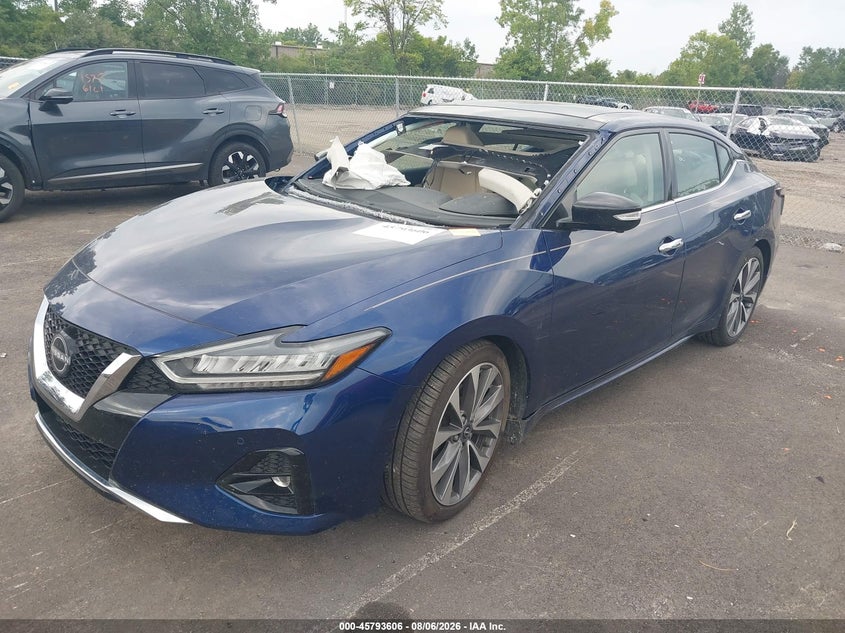 Vin: 1n4aa6fv1pc507365, lot: 46292437, nissan maxima platinum xtronic cvt 20232