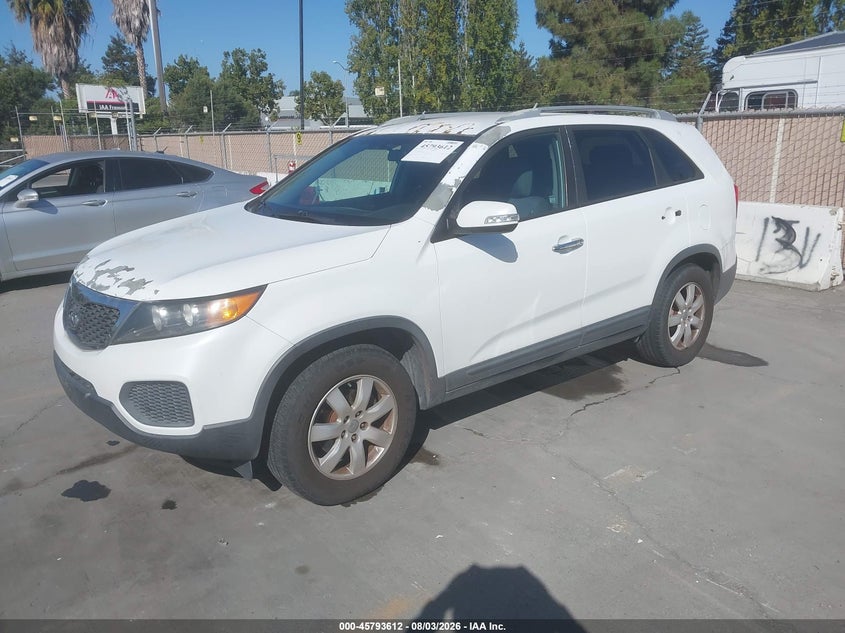 Vin: 5xykt4a20dg349280, lot: 46292442, kia sorento lx v6 20132