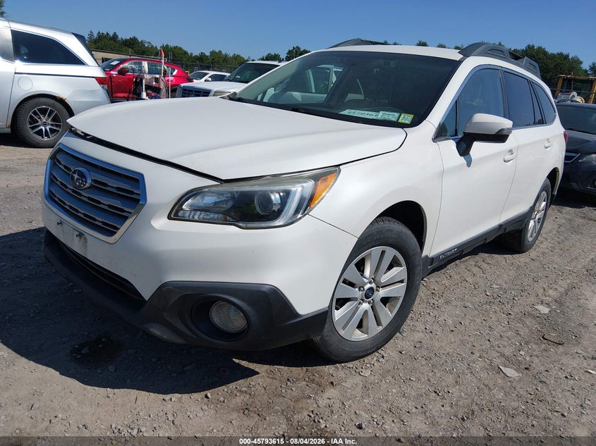 Vin: 4s4bsafc4g3200832, lot: 46292446, subaru outback 2.5i premium 20162