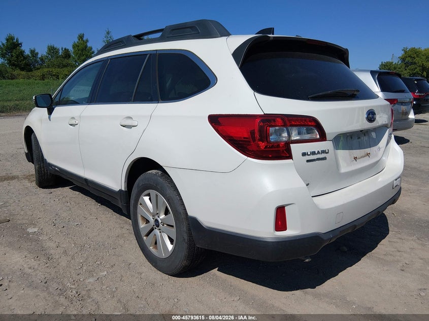 Vin: 4s4bsafc4g3200832, lot: 46292446, subaru outback 2.5i premium 20163