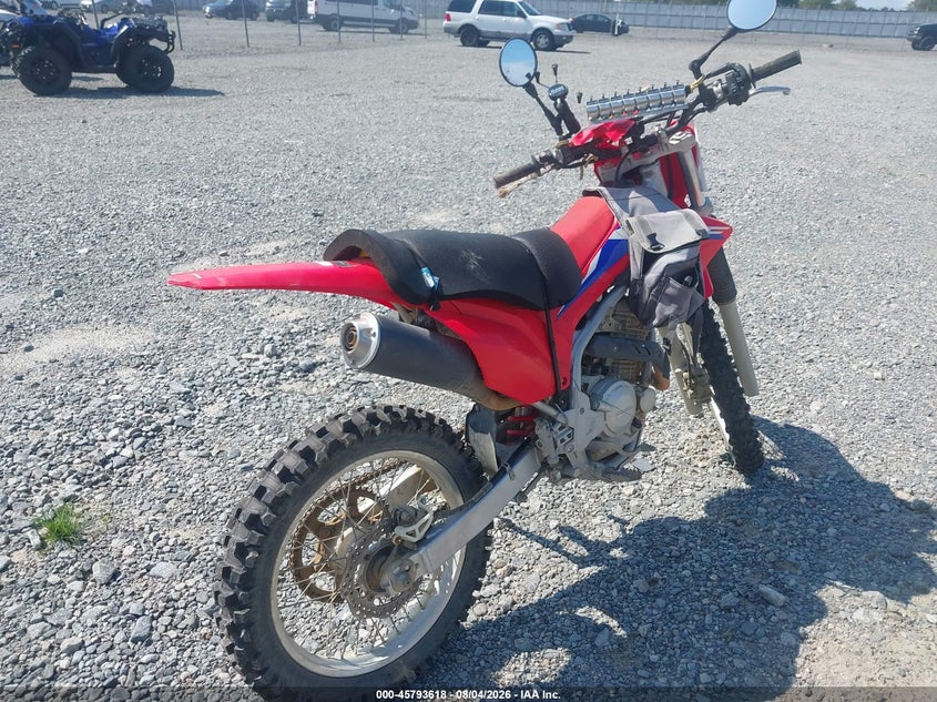 2024 HONDA CRF250 auction photo 4