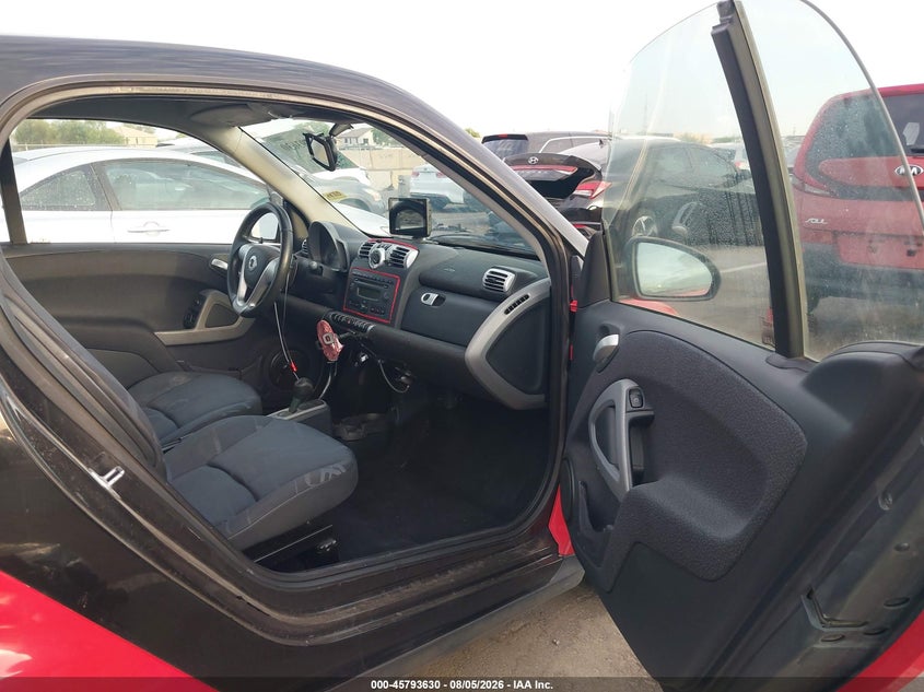 SMART FORTWO 2009 VIN WMEEJ31X79K247356
