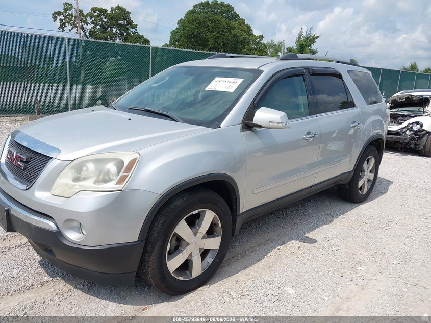 Vin: 1gklrmed2aj233531, lot: 46292478, gmc acadia slt-1 20102
