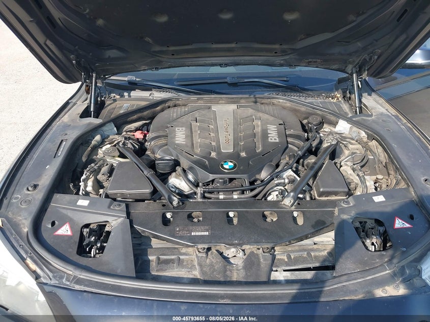 BMW 750LI 2013 VIN WBAYE8C59DD132003